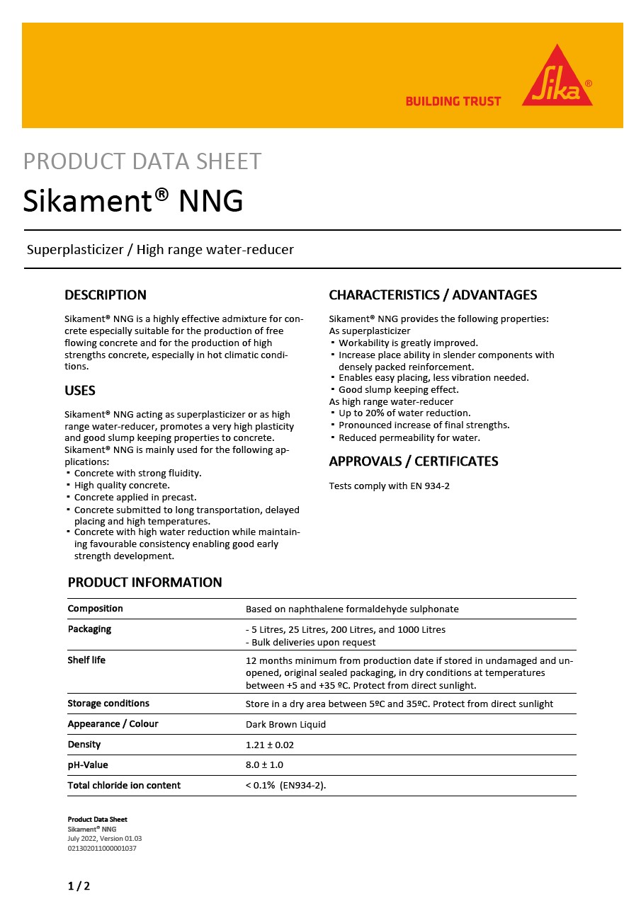 Sikament® NNG