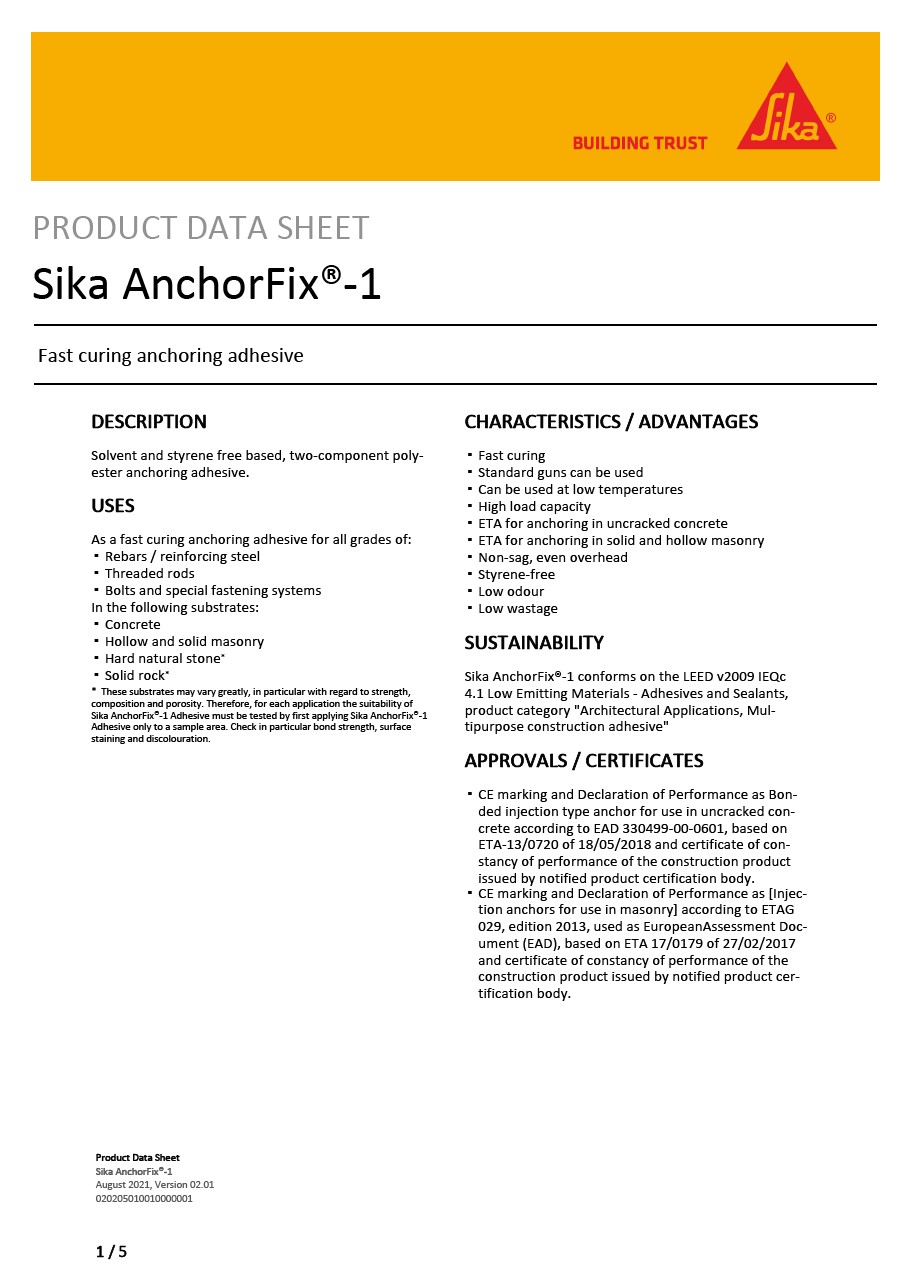 Sika AnchorFix®-1