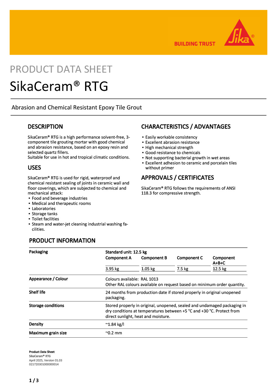 SikaCeram® RTG